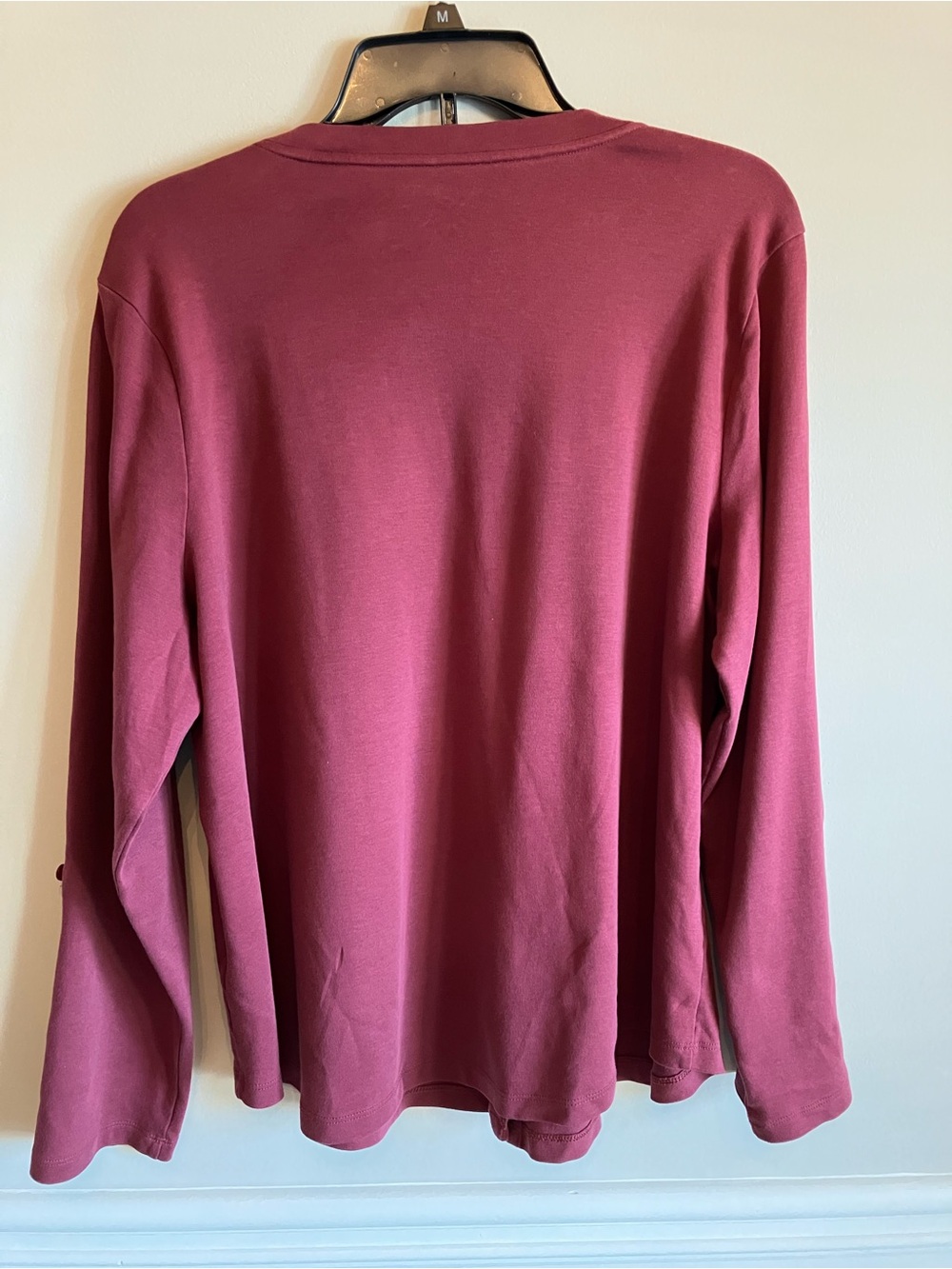 Isaac Mizrahi Essential Long Sleeve Button-Front Cardigan Size XL. Pima cotton - Picture 2 of 11